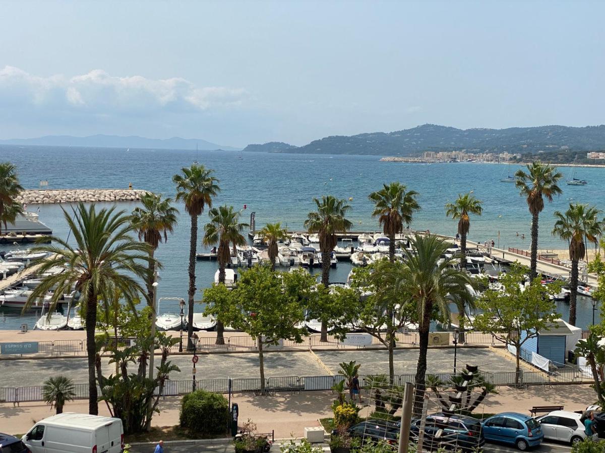 T2 Coquet Le Lavandou Plein Centre Vue Mer Exceptionnelle. Apartment Exterior foto
